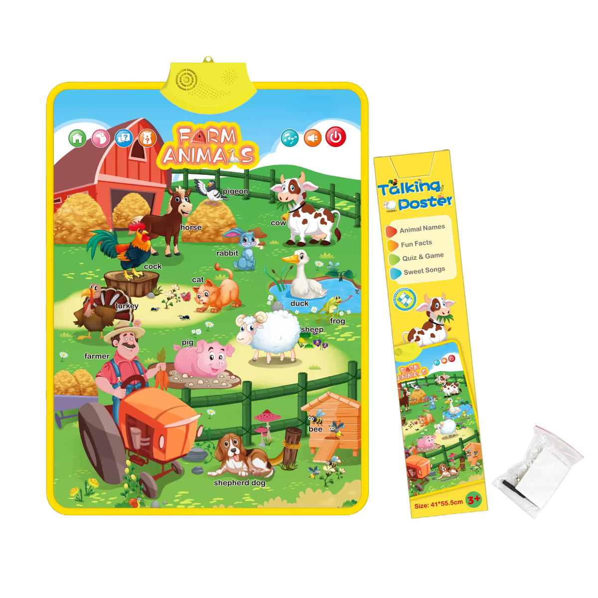 Interactive ABC Wall Chart