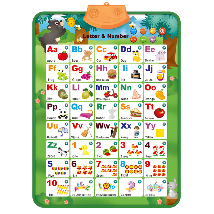 Interactive ABC Wall Chart